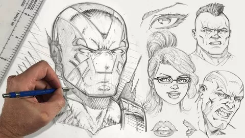 Learn the Art of Drawing in a Traditional Comic Style Step by Step