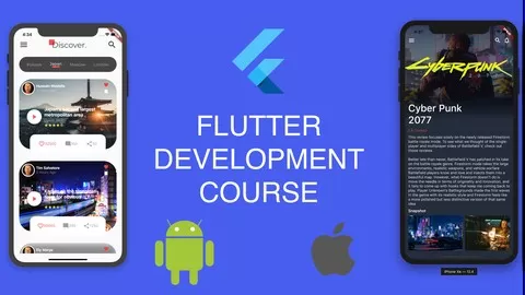 A complete guide to building beautiful and immersive mobile applications using Flutter for iOS and Android
