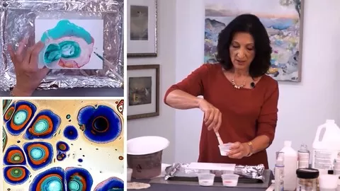 Learn to Achieve Special Painting Effects with Acrylic Pouring