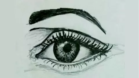Learn how to use proportion & shading techniques to draw an eye