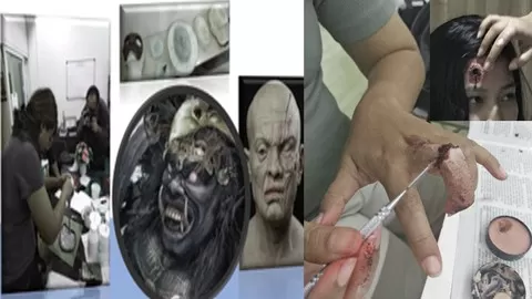 Makeup Film Specialist(SILICON PROSTHETIC-latex ;SFX-Special Effects;&Characters)...MASK