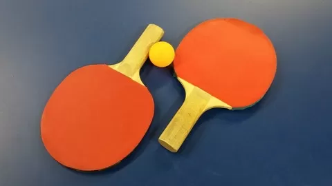 Learn how to play table tennis. Course covers basic strokes