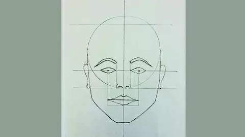 Learn how to place facial features and make your drawings look more accurate!