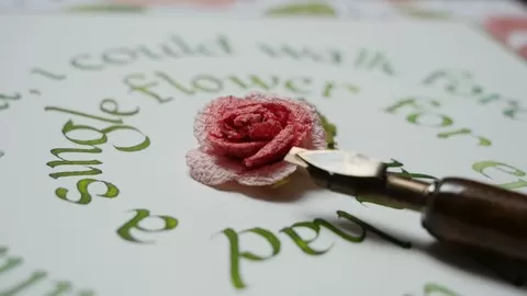 A great calligraphy style for beginners or for more advanced calligraphers
