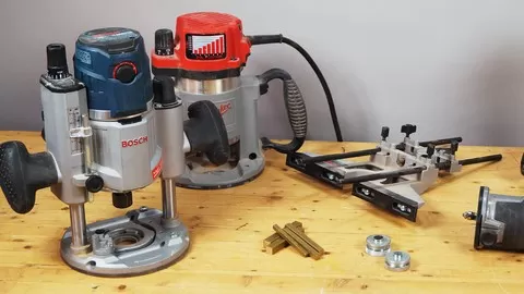 This detailed course will cover everything you need to make your hand-held router as effective as possible in your shop.