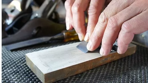 Learn how to sharpen chisels and plane irons in this easy to follow
