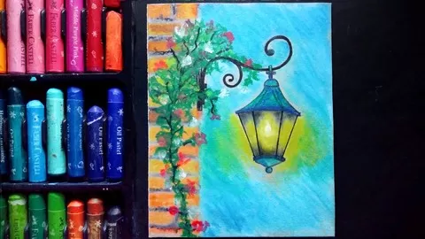 Oil Pastel Drawing Tutorial