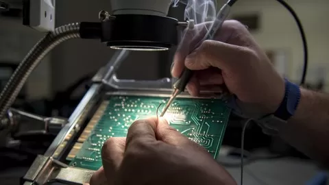 This course will give you everything you need to start playing with electronics components and fix electronic devices