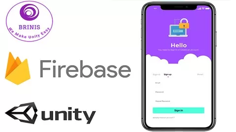 Learn android app development step by step using nosql firebase Database unity firebase data base android