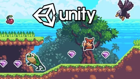 Game development made easy. Learn C# with Unity and create your very own 2D Platformer!