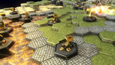Build AR Game (Tower Defense) on Table ! You will learn how to get a game and throw it to became a playable AR Game