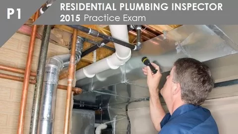 Test your knowledge of the code with 2 full practice exams based on the 2015 Residential Plumbing Inspector Exam.