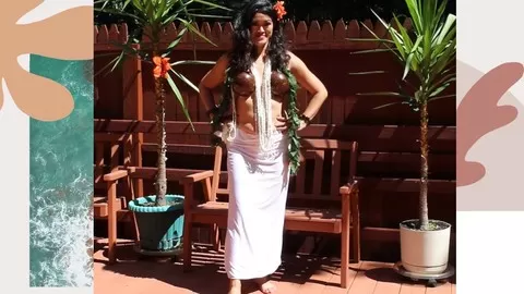 Practice Hula dance drills & learn a full Hawaiian dance