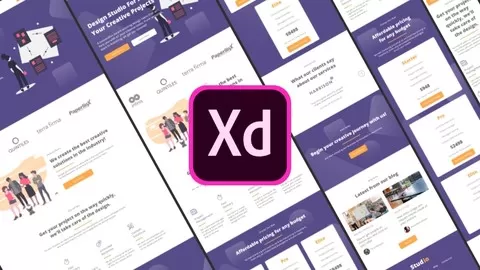 Learn how to design a website and make it responsive in Adobe Xd