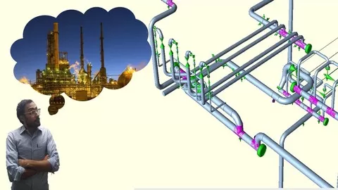 Learn Basics of Ceasar II How to model a 3D piping system