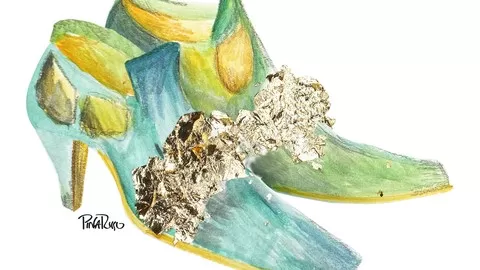 Explore different sources of inspiration for shoe design and learn how to use new mediums.