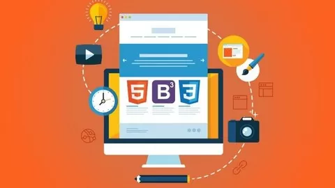 Start as a beginner and go all the way to make your own responsive websites!