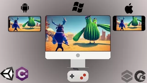 Transform Ready 3D Game to AR: augmented reality (Vuforia) & Real Time Communication Multiplayer (Photon PUN 2) Unity C#