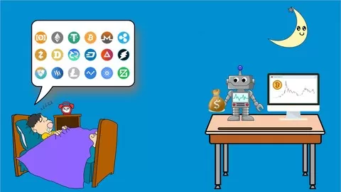 Learn algorithmic trading in cryptocurrency with trading bots