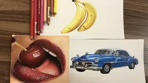 Learn Drawing and Painting Many Sketches with Colored Pencil Drawing. Drawing & Sketching with Pencil is Cool ART