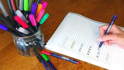 An introduction to how to write in modern calligraphy