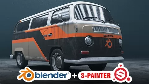 Marwan Hussein details the steps to create realistic vehicle with Blender 2.8 and Substance Painter 2020.