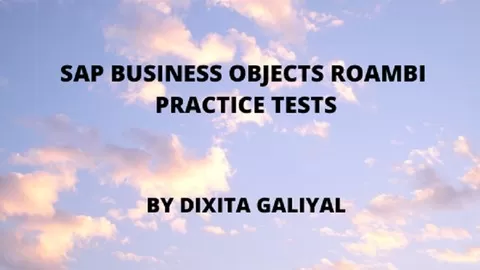 Prepare for your SAP BusinessObjects Roambi Development Certification exam with these Practice Tests