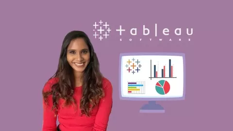 Kickstart your Data Analytics Career with Tableau by solving Realistic Analytics Projects. Learn Data Visualisation!