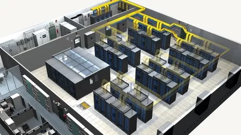 The power & electrical systems that support data centers and the internet