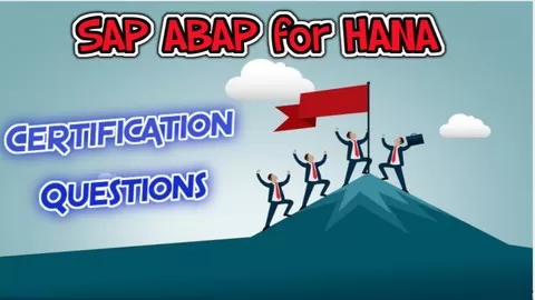 UPDATED! 240+ Unique Certification Questions to get you clear your ABAP for SAP HANA 2.0(E_HANAAW_16) Exam
