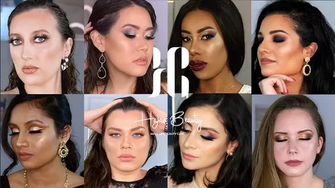 Daily Make up and Evening Makeup on Different skin tones