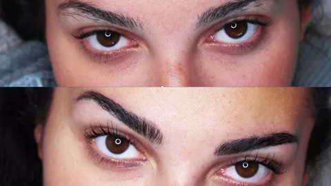 Learn the full Lash/Brow Lift theory and the professional way of getting Lashes and Brows lifted + tinted