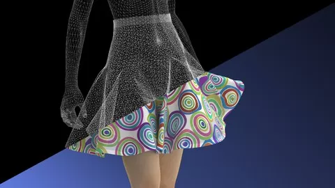 This course will teach you how to create 3D garments in Clo3D/Marvelous Designer