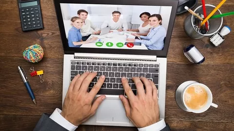 Learn to make virtual meetings engaging & productive. A complete toolkit from planning until post meeting communication.