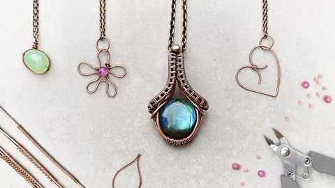 Learn to Create Beautiful and Unique Jewellery with Wire Wrapping Techniques..