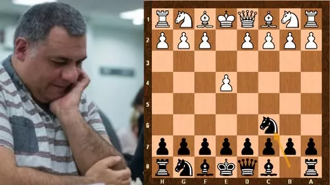 A novel and exciting chess opening with the black pieces