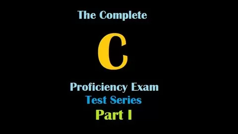 Test yourself sufficiently before taking any C exam!