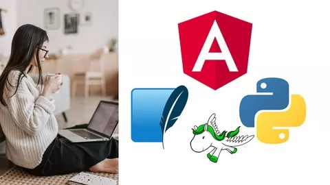 Learn to build a simple full-stack web app from scratch using Python Django and Angular 10