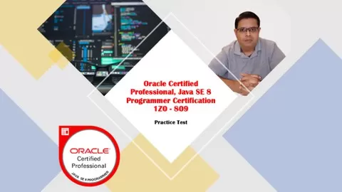 Final prep Practice Questions (600+ Questions) for Oracle Certified Professional(OCP)