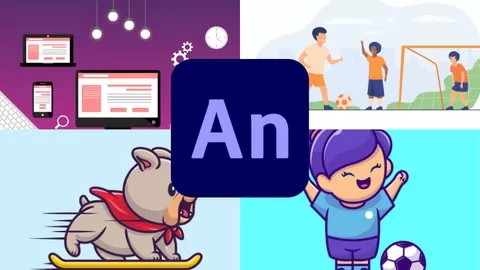 This course is for someone who want to learn adobe animate for beginners and start making animated banner advertising.