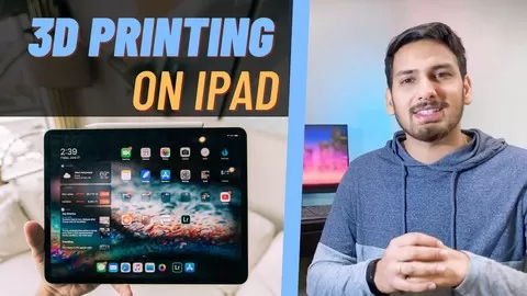 Learn to design for 3D printing using iPad. NO PC or Computer Required