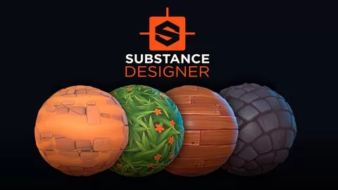 Learn all the fundamentals to create materials from scratch using the powerful node system of Substance Designer