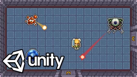 Game development made easy. Learn C# using Unity and create your very own action RPG!