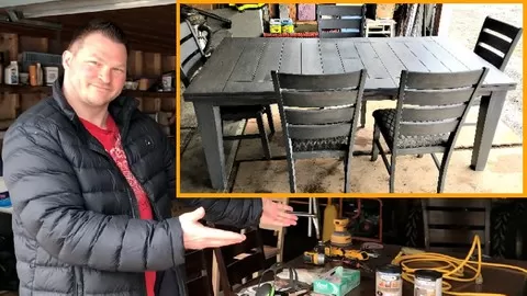 How to refurbish wooden furniture in just 3 days