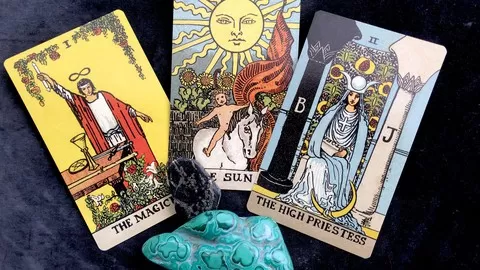22 Channelled Guided Meditations to deeply learn the Tarot and Mystical Tarot Initiation path