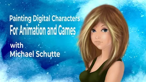 Painting Digital Characters for Animation and Game-Industry