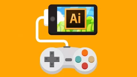 Create mobile game art in Adobe illustrator just by using basic concepts