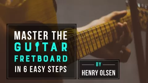 Guitar:Learn to play chords all over the guitar fretboard with ease in an hour.