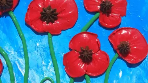 Learn Secret of Using Cake Decorating Tips and Thick Acrylic Paint for Beginners