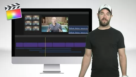 Learn how to use Final Cut Pro X 10.3 (FCPX) video editing software to create awesome content for your online course